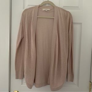 LOFT Ribbed Cardigan